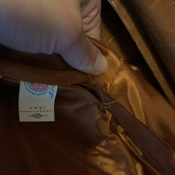 Vintage Leather Fox fur jacket - Picture 10 of 11